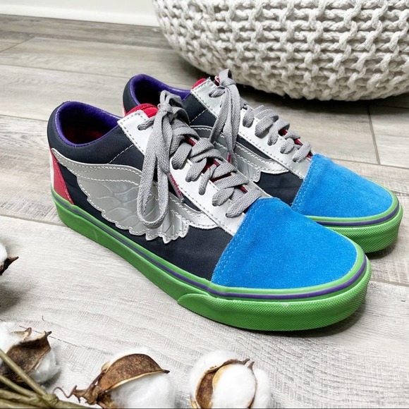 Vans Old Skool Marvel What The Avengers Lace Up Sneakers Multicolor Size 8M - Picture 2 of 9